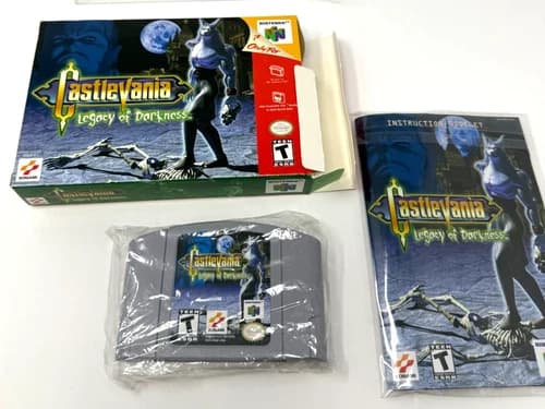 Castlevania Legacy of Darkness N64 CIB Excellent
