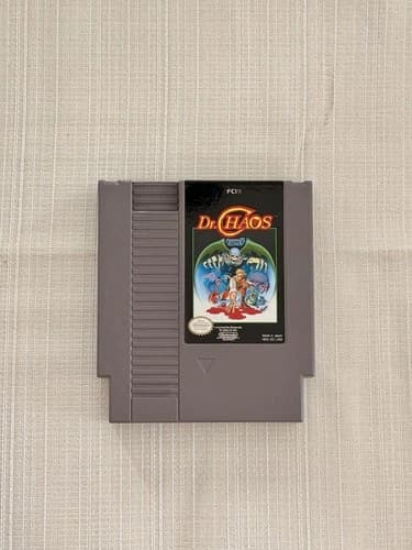 Dr Chaos (Nintendo NES) Cart Only - Tested - Free Shipping!