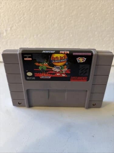 Daffy Duck The Marvin Missions (Super Nintendo SNES, 1995) Cartridge Only Tested