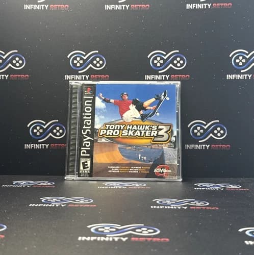 Tony Hawk's Pro Skater 3 Sony PlayStation 1 PS1 CIB Complete Refurbished Tested