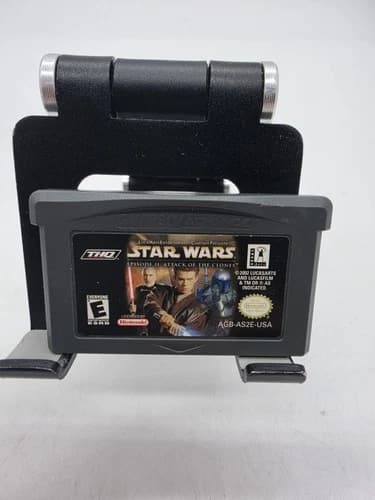 Star Wars Episode 2 Attack Of The Clones GBA Gameboy Advance TESTED | AUTHENTIC