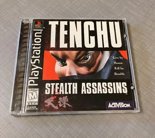 Tenchu: Stealth Assassins (Sony PlayStation 1, 1998) PS1 PSOne PSX CIB