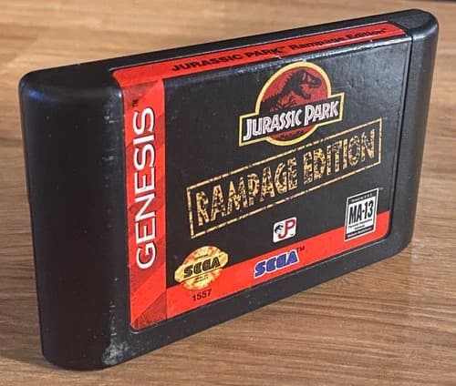 Jurassic Park: Rampage Edition for Sega Genesis Cartridge Only