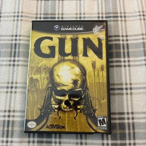 Nintendo GameCube Gun Complete CIB with Manual Tested Works Great