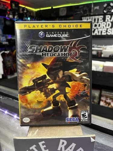Shadow the Hedgehog Nintendo GameCube 2005, Complete with Manual, CIB