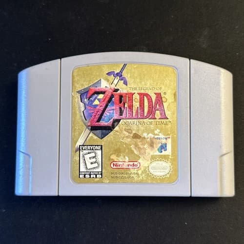 The Legend of Zelda: Ocarina of Time N64 Nintendo 64 Authentic Cartridge Only