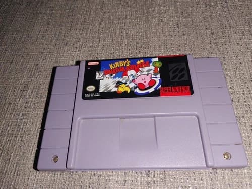 Kirby's Dream Course Super Nintendo SNES Tested Authentic