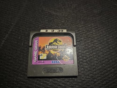 Jurassic Park Sega Game Gear Game