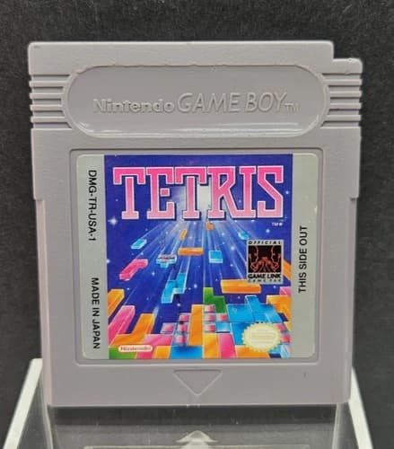 Tetris Game Boy Nintendo 1989 Tested Cleaned