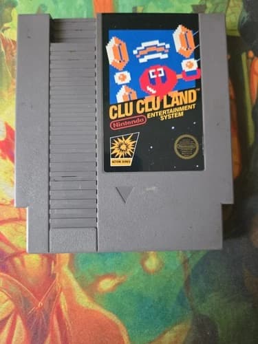 Clu Clu Land Nintendo NES