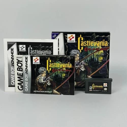 Castlevania Circle of the Moon - Game Boy Advance - Complete in Box