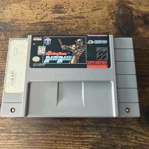 The Sporting News Baseball - Super Nintendo SNES Game Cart Only
