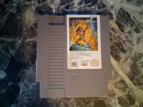 Conan: The Mysteries of Time Nintendo NES Authentic Tested Contacts Cleaned