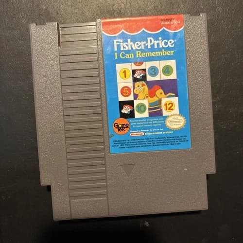 Fisher-Price: I Can Remember (Nintendo Entertainment System, 1990)