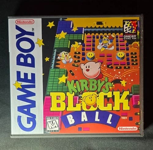 Kirby's Block Ball (Nintendo Game Boy)