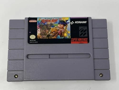 The Legend of the Mystical Ninja (Super Nintendo SNES 1992) Cart Only Authentic