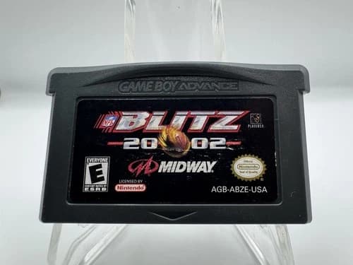 NFL Blitz 2002 Game Boy Advance GBA Authentic Tested Works