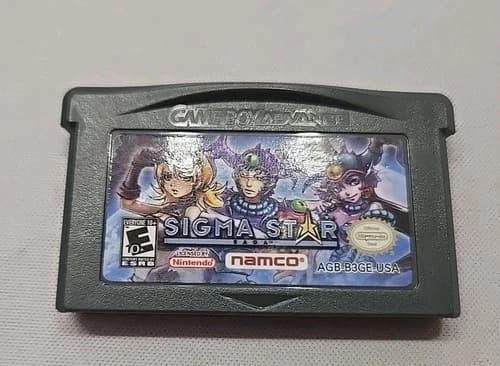 Sigma Star Saga Game Boy Advance *AUTHENTIC* (2005) Nintendo GBA *Tested*