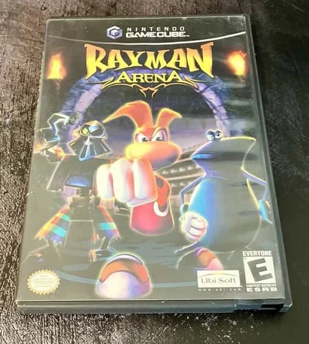 Rayman Arena (Nintendo GameCube, 2002) CIB With Manual