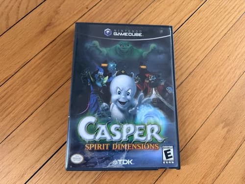 Casper: Spirit Dimensions (Nintendo GameCube, 2002) Complete With Manual