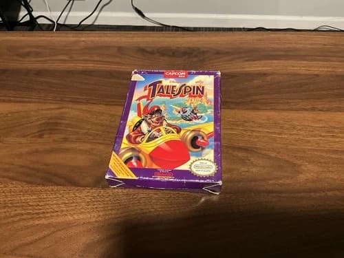 TaleSpin Disney's Tale Spin for NES Nintendo Complete In Box Good Shape CIB