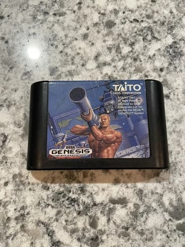 Thunder Fox (Sega Genesis, 1990) Cleaned Tested Cartridge Only