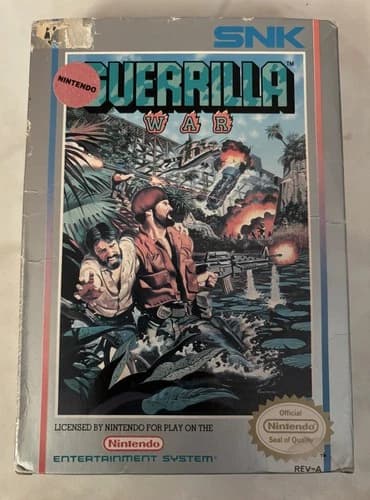 Nintendo NES Guerrilla War Complete CIB