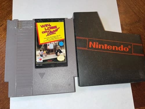 Win Lose or Draw NES Nintendo Game Show Game Cartridge Tested