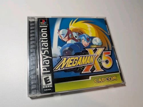 Mega Man X5 (Sony PlayStation 1, 2001) Complete CIB Good Condition PS1 CAPCOM