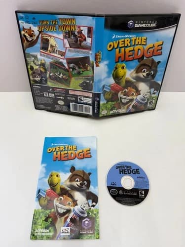 Over the Hedge Nintendo GameCube Complete CIB - Tested