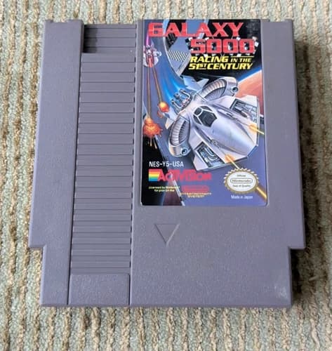 Galaxy 5000 Racing in the 51st Century Nintendo NES Cartridge Only Tested Works