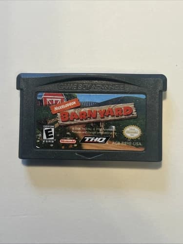 Nickelodeon Barnyard (Nintendo Game Boy Advance, 2006) Game Cartridge Only GBA