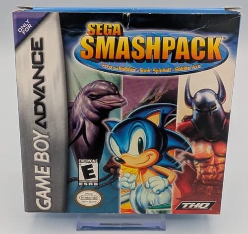 Sega Smash Pack (Nintendo Game Boy Advance, 2002) - CIB Complete