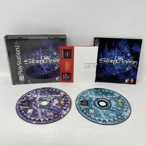 Star Ocean: The Second Story Sony PlayStation 1 PS1 CIB w/Registration - Tested