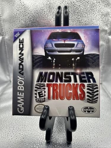 Monster Trucks (Nintendo Game Boy Advance, 2004) CIB Tested Nice