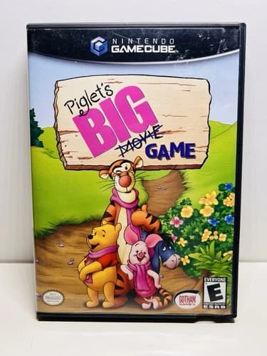 Piglet's BIG Movie Game GameCube CIB