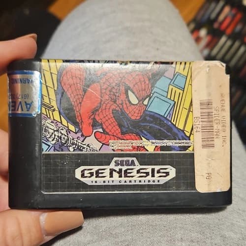 SEGA Spider-Man Sega Genesis Game Cartridge 1991