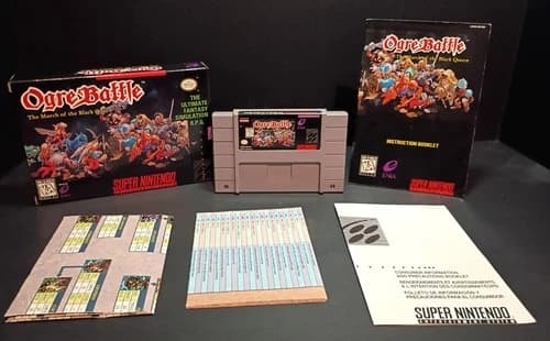 Ogre Battle: The March of the Black Queen SNES CIB