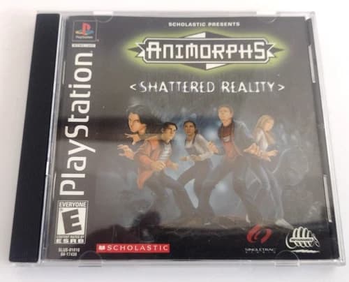 Animorphs Shattered Reality Complete With Case And Manual PS1 CIB Like New!!!!