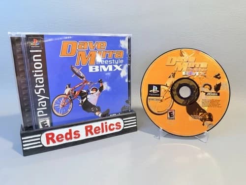 Sony Playstation 1 PS1 Dave Mirra Freestyle BMX CIB Cleaned & Tested