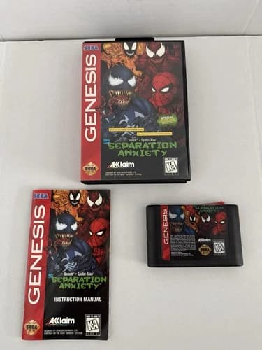 Separation Anxiety for Sega Genesis In Box CIB Manual Good Shape Working