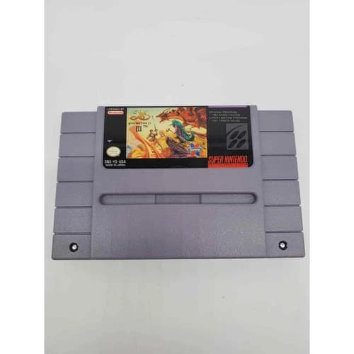 SNES - Ys III - Wanderers from Ys