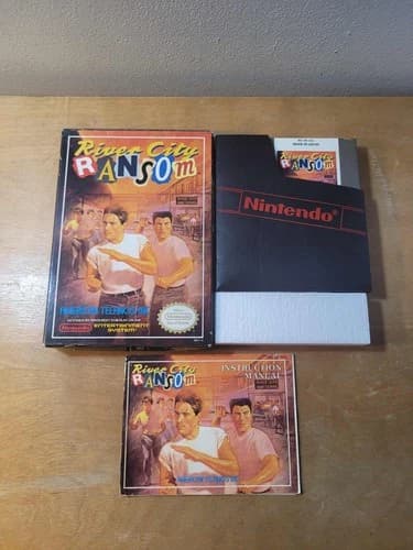 River City Ransom - Nintendo NES *Tested* *Complete*