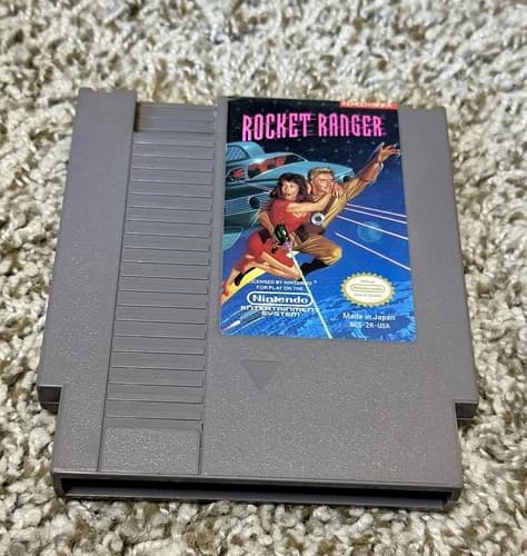 Rocket Ranger (Nintendo NES Authentic Game) Cleaned Tested Working READ