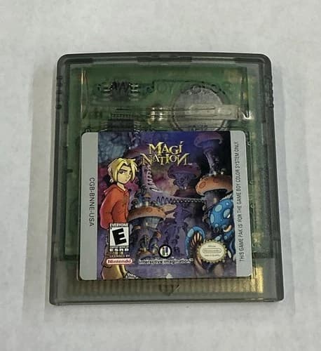 Magi-Nation Nintendo GameBoy Color Cart Only Tested -- S2G --