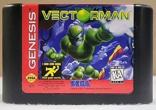 Vectorman (Sega Genesis, 1995) - Cart Only