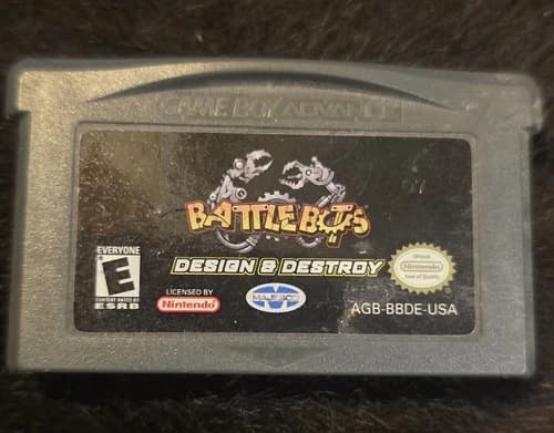 BATTLEBOTS: DESIGN AND DESTROY NINTENDO GAMEBOY ADVANCE SP GBA