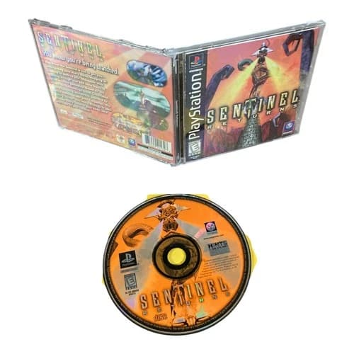 Sony PlayStation 1 PS1 CIB Complete TESTED Sentinel Returns CF