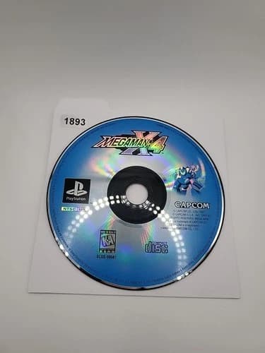 Mega Man X4 - Sony PS1 Playstation 1 Disc Only NO Usps TRACKING