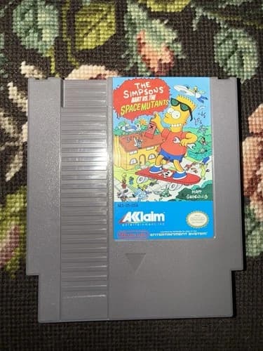 The Simpsons: Bart vs. The Space Mutants Nintendo NES NTSC-U/C